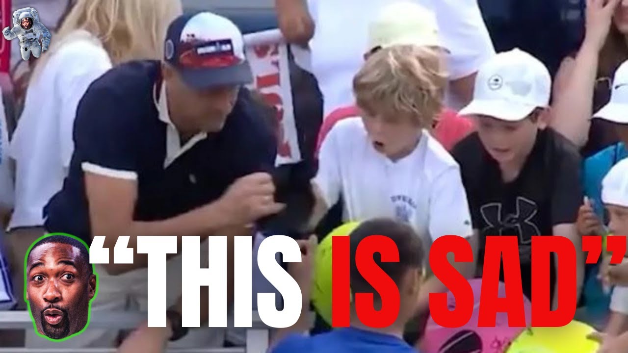 CEO Steals Kid's Hat?! Tennis Drama Goes Viral!