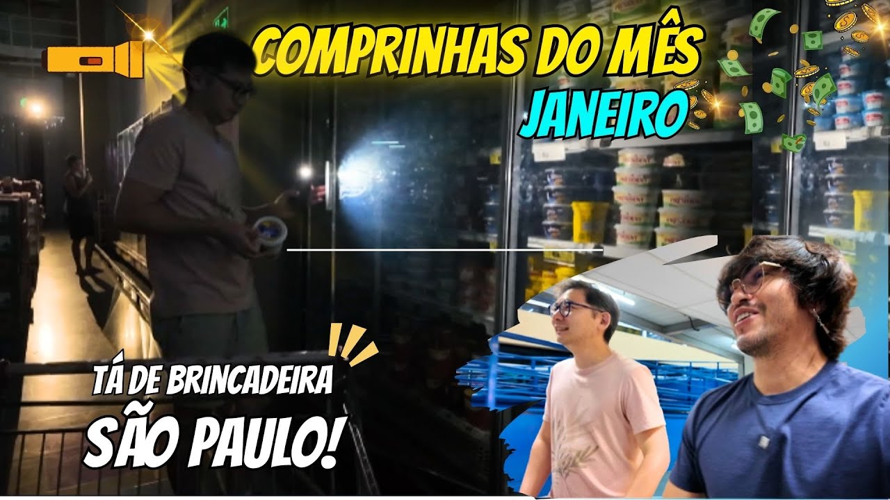 JANEIRO/2026 | COMPRINHAS DO MÊS NO SUPERMERCADO | CASAL GAY