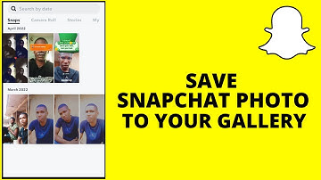 How To Save Snapchat Photos To Your Galley (2022)