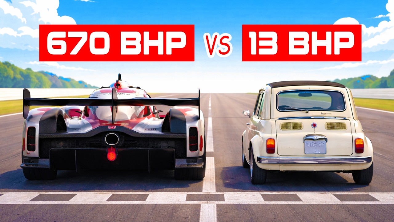 Самый мощный и самый маломощный автомобиль в Gran Turismo