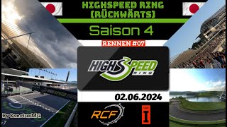 GT7 - RCF - Liga 1 - High Speed Ring Rückwärts - Gr.3