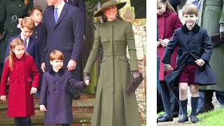 Prince Louis makes his debut walk for Christmas holding mom's hand | Prince Louis adorable moments