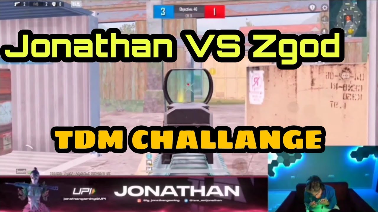 Jonathan VS Zgod TDM Challange 🤯 - YouTube