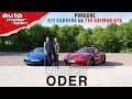 Porsche 718 Cayman GTS vs 911 Carrera| Entweder ODER | (Vergleich/Review) auto motor und sport