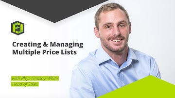 Creating & Managing Multiple Price Lists