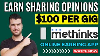 Methinks Review - Make Money Online Sharing Your Opinions - Online Earning App screenshot 2