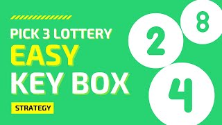 Pick 3 Lottery | Easy Key Box Strategy (North Carolina) - For entertainment purposes only!