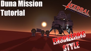 Kerbal Space Program - Duna Tutorial Engineering Style V1.0