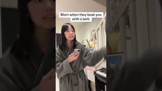 Mom When They Beat You With Belt シ