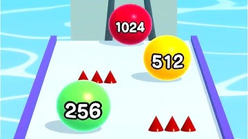 Ball Run 2048 ! All Levels Gameplay (14163-14168) android, ios