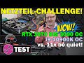 NVIDIA vs. be quiet!  GeForce RTX 3090, 3080 und 3070 OC + Core i9-10900K OC gegen 11 Netzteile!