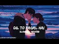 Dil to pagal hai lofi remix   lofi by divyanshu  slowed  reverb  