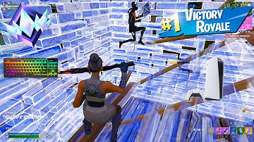 Fortnite Ranked Reload on Ps5 | Keyboard & Mouse Gameplay | 120 FPS