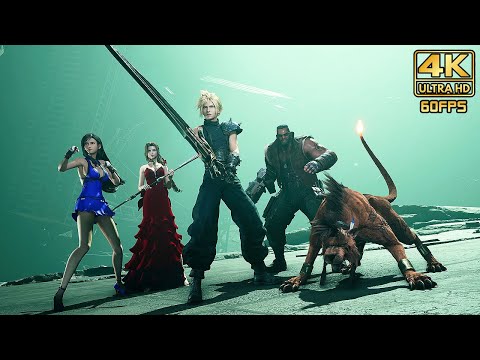 Final Fantasy VII Remake: Intergrade (PC) – Cloud vs Sephiroth FINAL BOSS FIGHT @ 4K 60ᶠᵖˢ