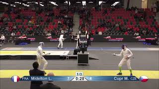 Touch Breakdown: Luigi Midelton uses a pendulum step to set up a punishment touch with a flèche