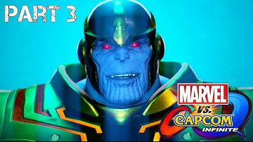 Marvel Vs. Capcom: Infinite Story Mode Gameplay Walkthrough Part 3 - New Metro City - Avengers Tower