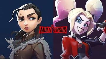 MultiVersus - Arya Stark vs Harley Quinn