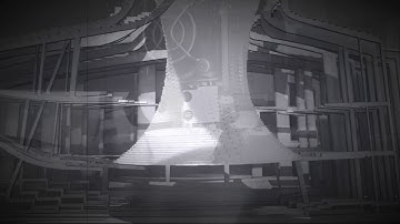 The vortex,undulating funnel-shaped formation of bricks