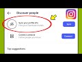 Instagram sync your profile info kya hai | sync your profile info in instagram