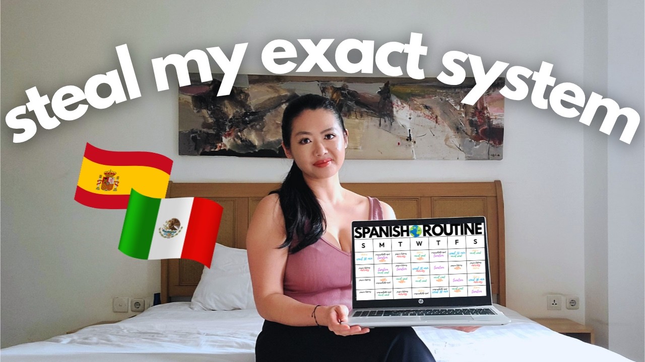 I did this every day to learn Spanish