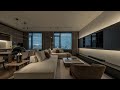 Modern interior design for apartment