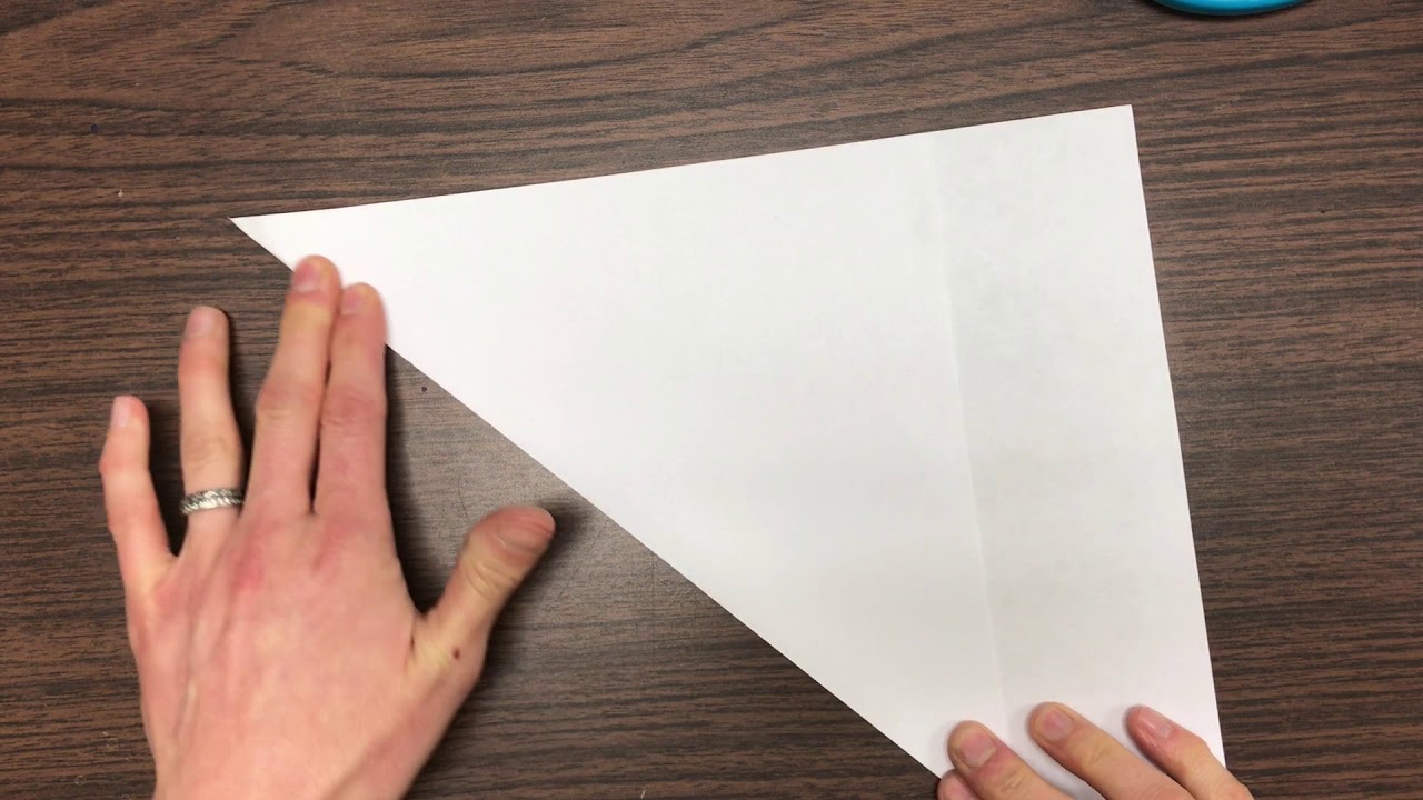 How to Turn a Rectangular Paper into a Square- Without Measuring