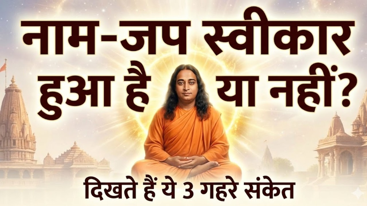 नाम-जप स्वीकार हुआ है या नहीं? दिखते हैं ये 3 गहरे संकेत | नाम जाप रहस्य Paramhansa Yogananda