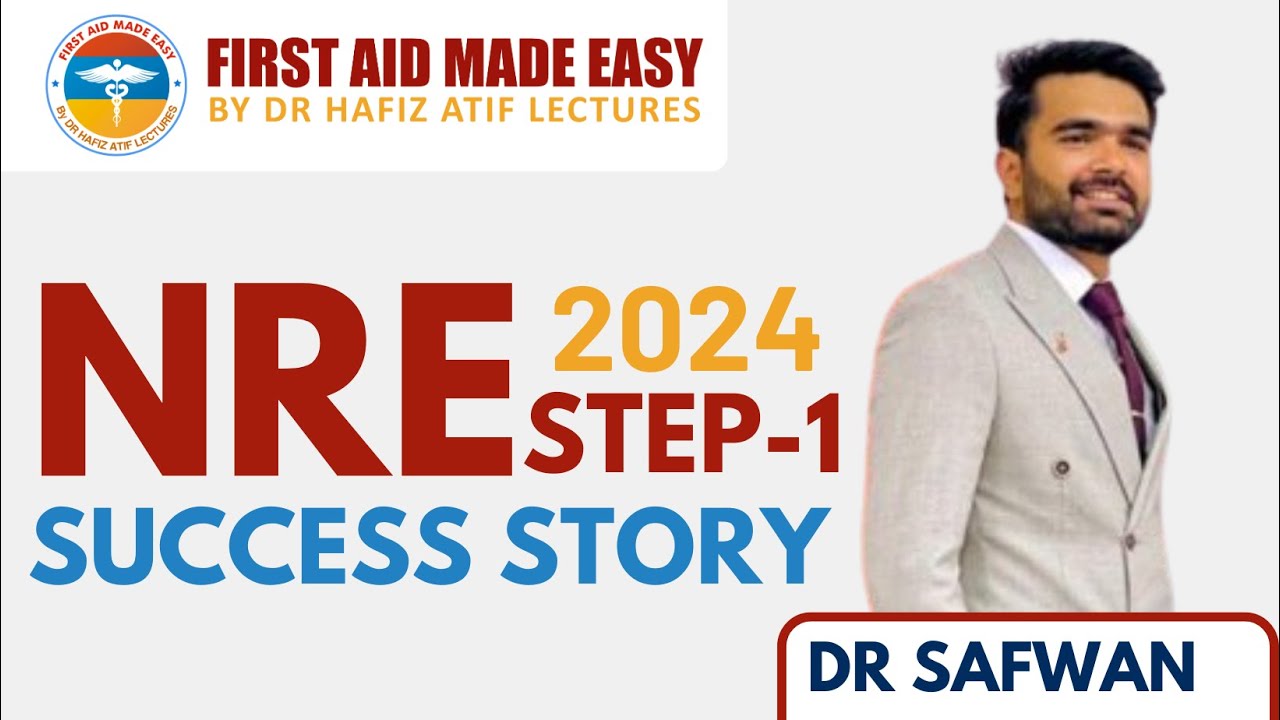 NRE-1 Success Story Dr. Safwan Passed on His First Attempt! | NRE Exam Tips & Study Plan |FAME