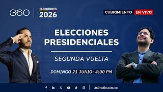 🔴 EN VIVO  | Elecciones Colombia segunda vuelta 2026: Colombia elige próximo presidente