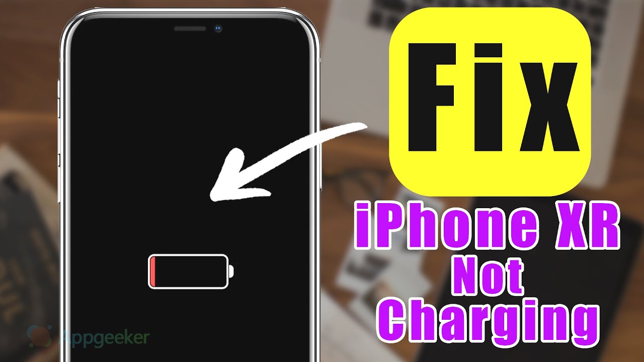 Why is iPhone XR not charging?