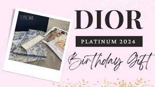 Dior 2024 Platinum Birthday Gift ￼