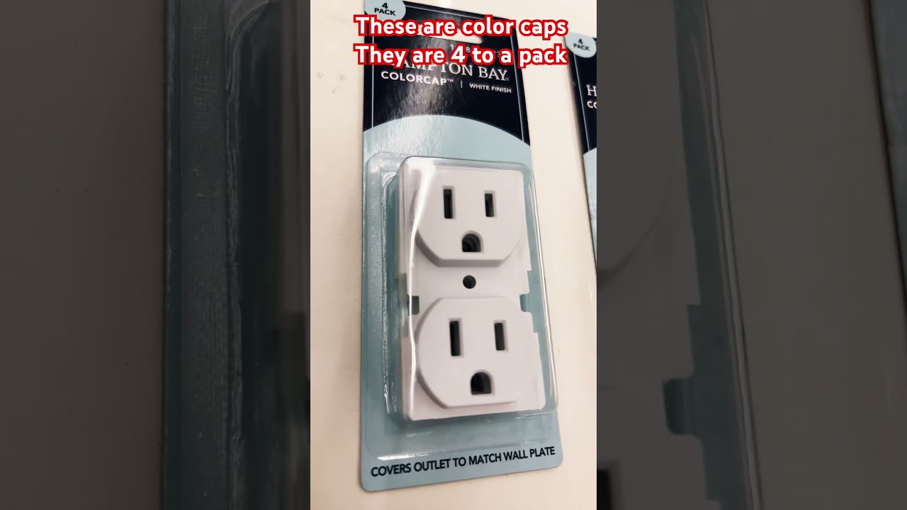 Guarda Color cap for outlets #great #homedecor #shorts #best #outlet su YouTube Guarda Color cap for outlets #great #homedecor #shorts #best #outlet su YouTube