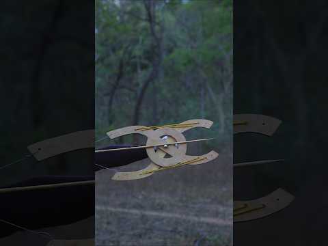 DIY Creation Slingshot Arrow And Ballon #diy #craft #youtubeshorts #wood #bamboo