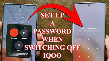 How to turn on require password to power off in IQOO phone