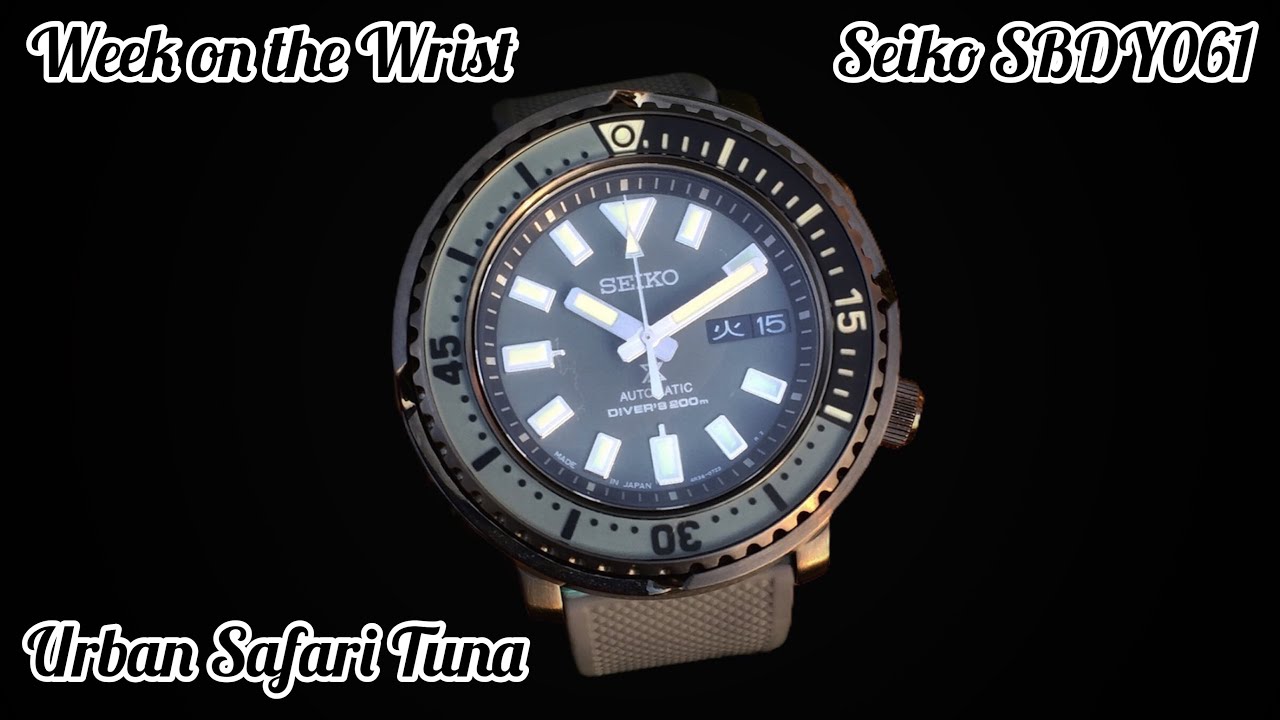 Week on the Wrist: Seiko SBDY061 “Mini Tuna” - Best Tuna Case for the  Smaller Wrists! - YouTube