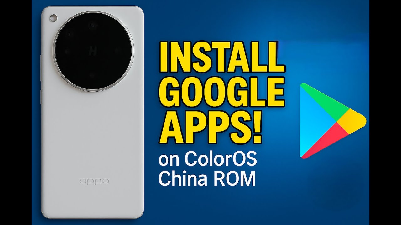 ColorOS China ROM: Ultimate Setup Guide (Google Play, No Bloatware & Notifications!)