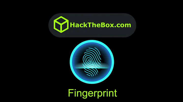 HackTheBox - Fingerprint