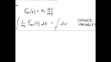 Time Dependent Forces