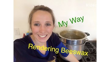 Rendering Beeswax, Easy Simple, Clean Beeswax, Wax Rendering, how to clean wax, Backyard Bee Builder