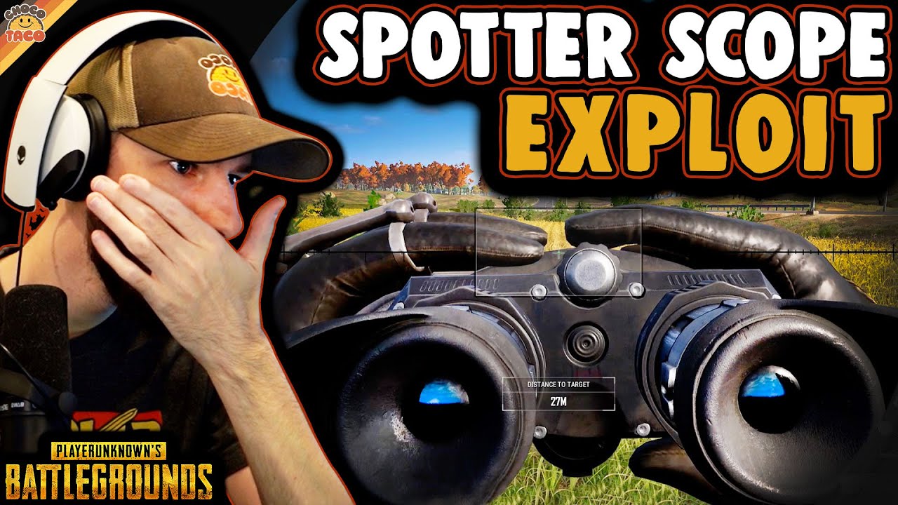 chocoTaco Discovers a Secret Spotter Scope Exploit ft. Halifax – PUBG Taego Duos Gameplay