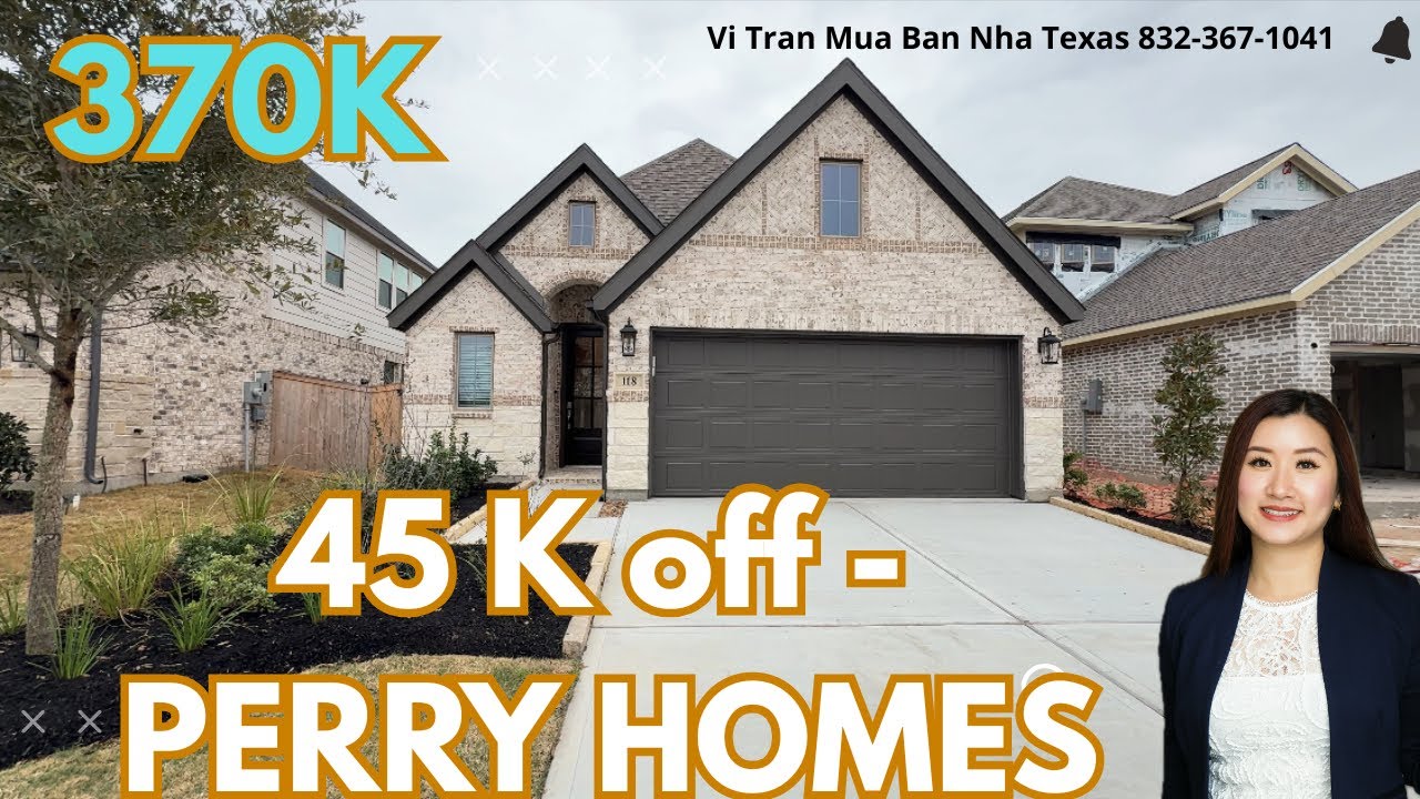 V727 - PERRY HOMES TẠI TP RICHMOND- ĐI BELLAIRE KHU TRUNG TÂM VN 30 PHÚT- TRƯỜNG HỌC TỐT AN NINH