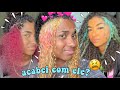 PINTEI O MEU CABELO SOZINHA EM CASA *DE NOVO*