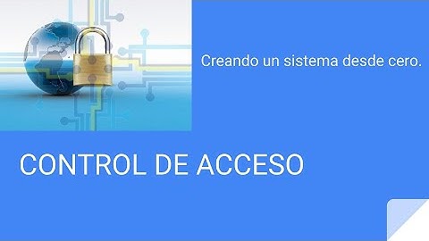 Sistema desde cero con Lazarus #3 Control de acceso