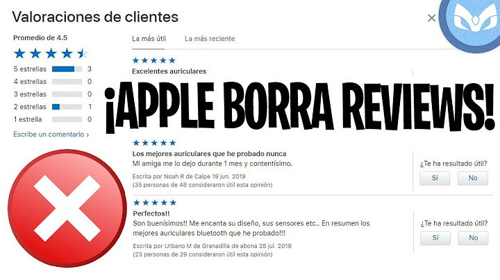 APPLE ELIMINA TODAS LAS RESEÑAS DE SUS PRODUCTOS!!!!!!! LA CENSURA!