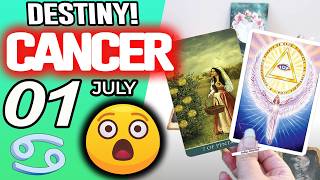 Cancer ♋😲DESTINY! THIS IS NO ACCIDENT IT’S FATE!👀 horoscope for today JULY 1 2026 ♋ #cancer tarot