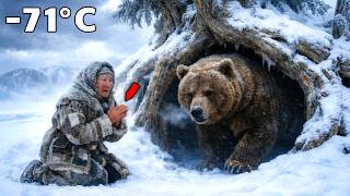Alaska: Freezing 80 Years Old Woman She Thought the Den Was Empty… Then The Bear Came Out!