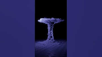 I made a tornado in Unreal Engine 5 using Niagara fluid system ! #shorts #unrealengine #ue5niagara