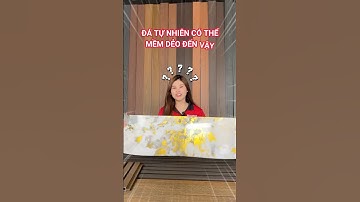 Tấm ốp than tre vân đá marble có thể dễ dàng uốn cong