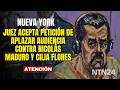 Juez acepta petición de aplazar audiencia contra Nicolás Maduro y Cilia Flores
