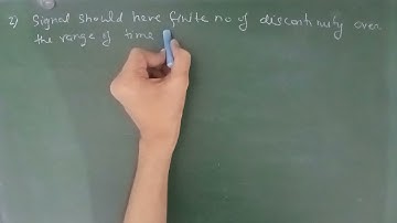 Fourier series and Dirichlet condition! for IES, IAS, GATE, EE, ECE! Lecture-82.